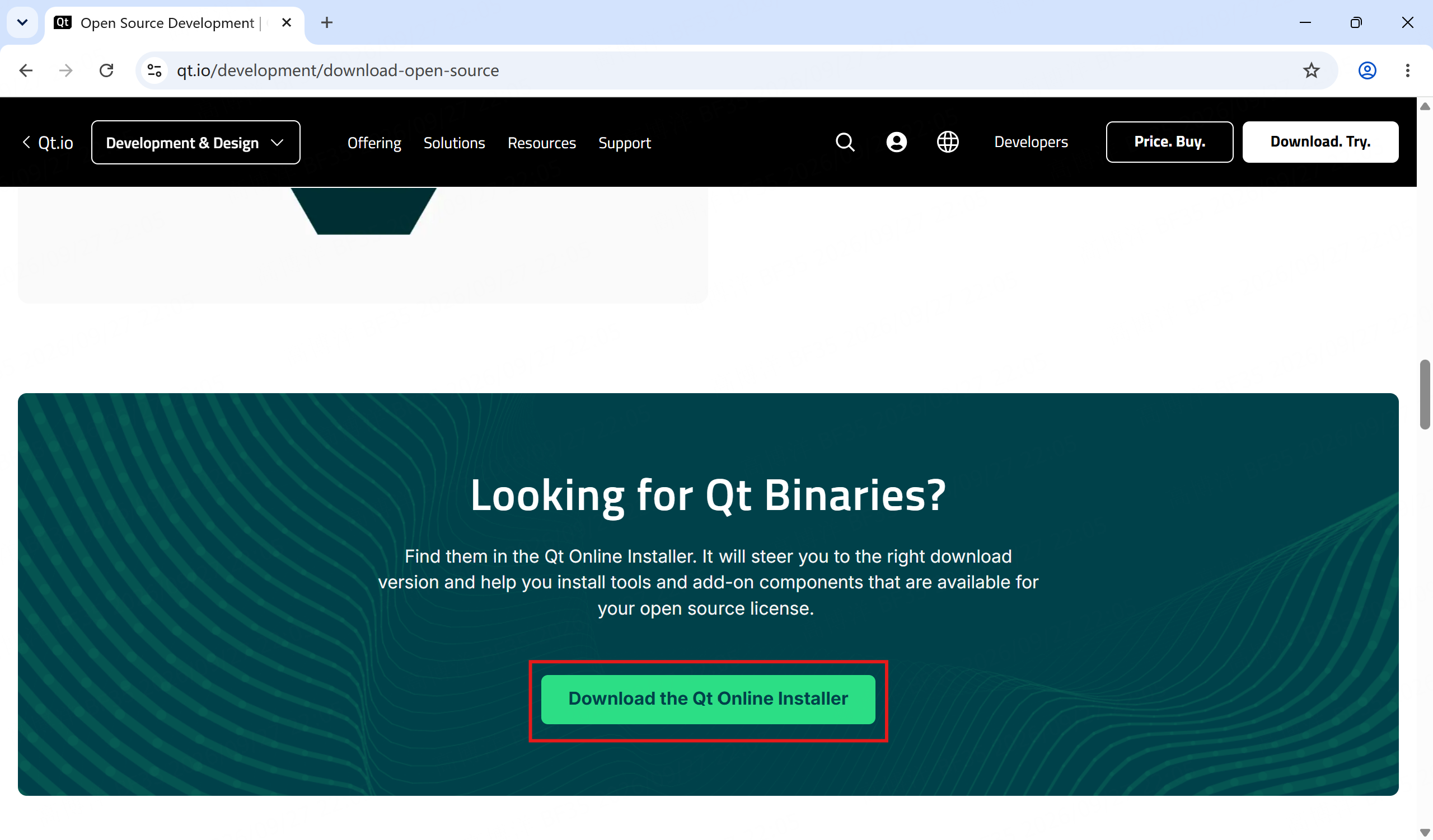 0_下载Qt Online Installer