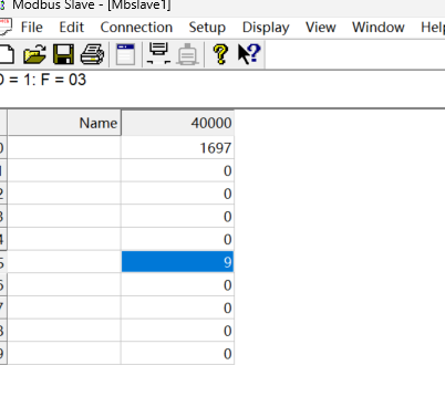 Slave data 1