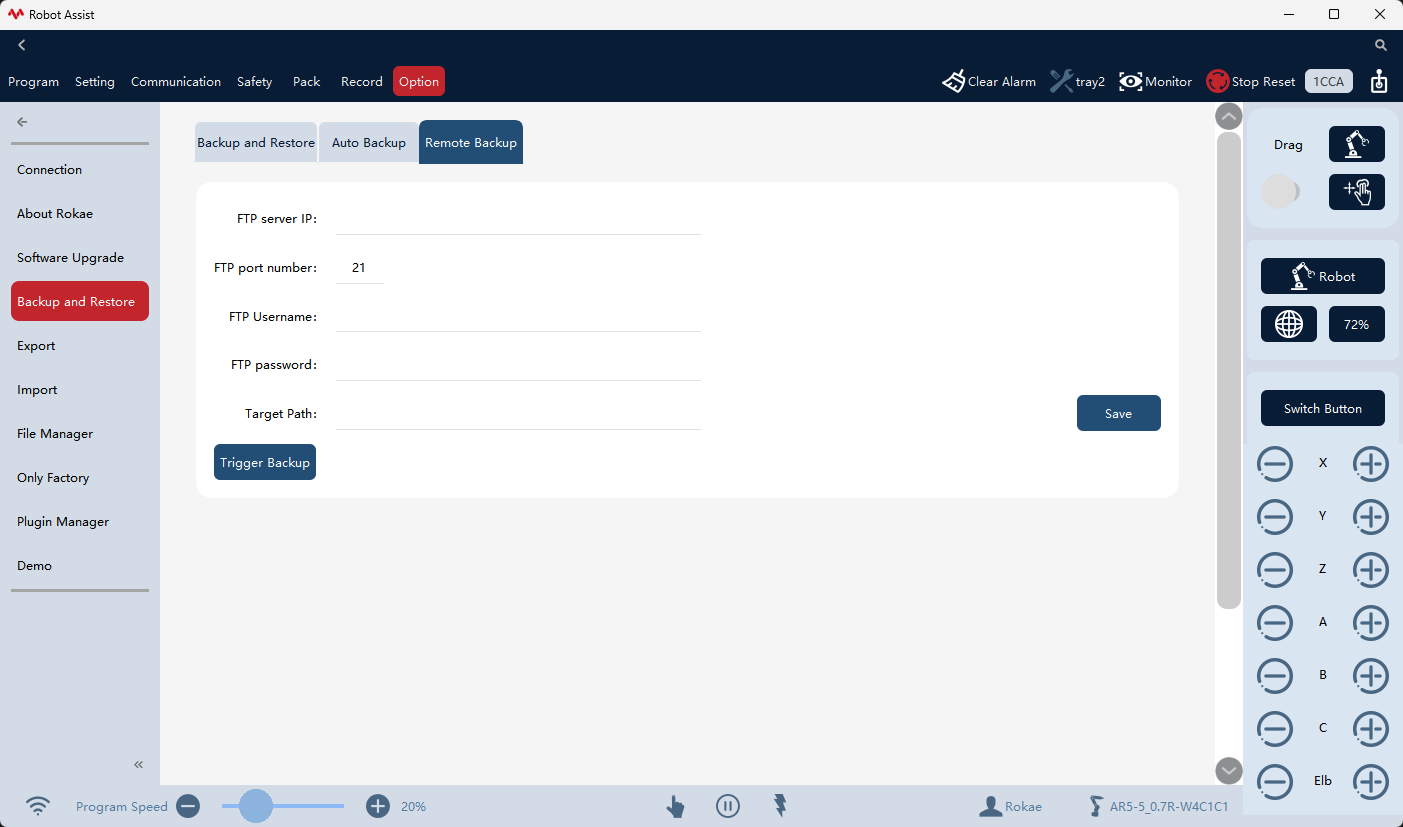Remote Backup