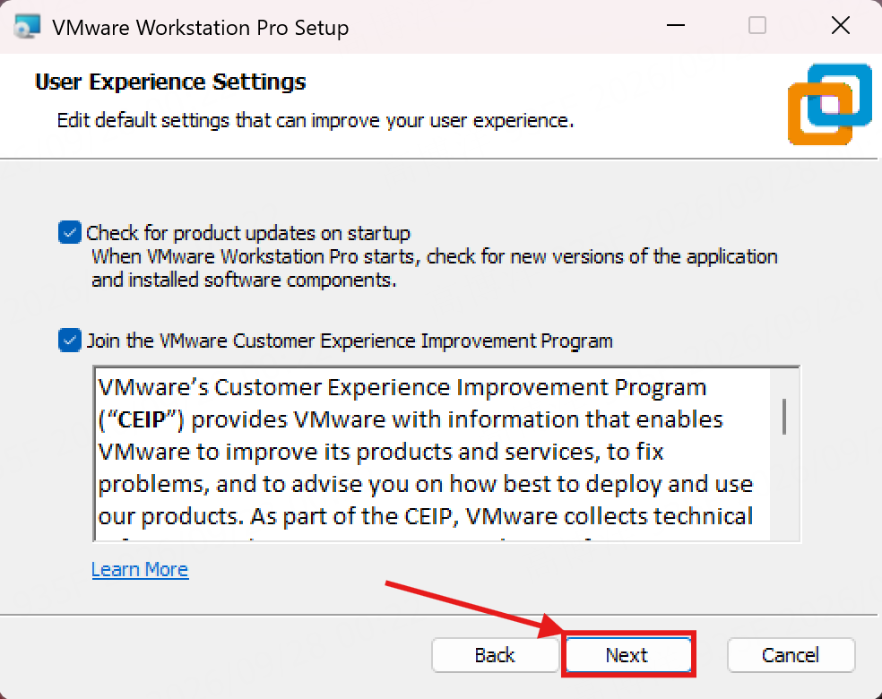 vmware_08_用户体验设置