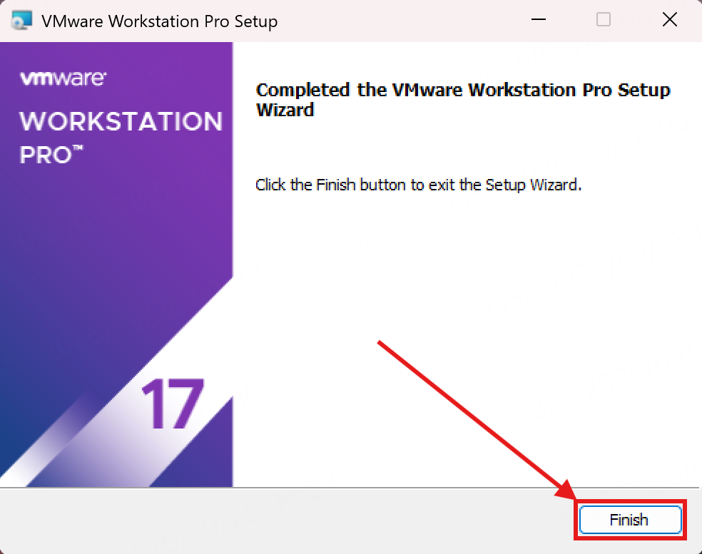 vmware_12_完成安装
